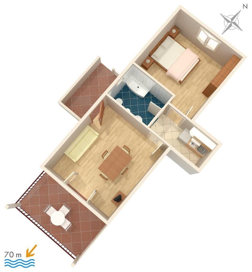 Apartments By The Sea Orebic, Peljesac - 269 Dış mekan fotoğraf
